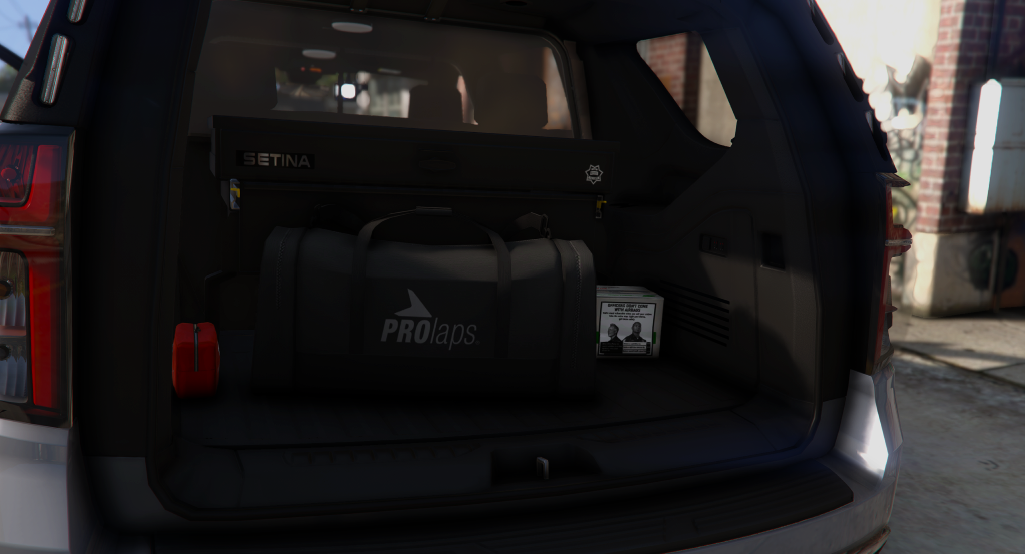 Screenshot of Blaine County Sheriff 2021 Tahoe