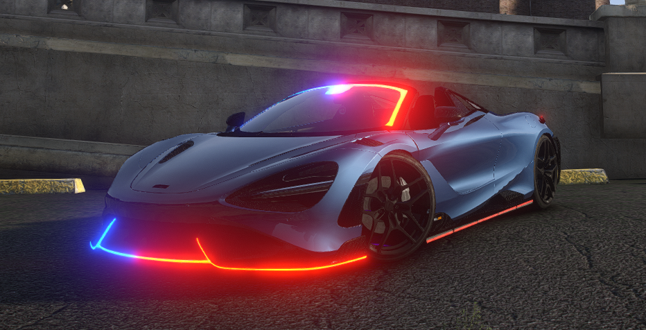 Screenshot of 2019 LEO McLaren 765LT | Lore Friendly | FiveM Ready | HQ Model