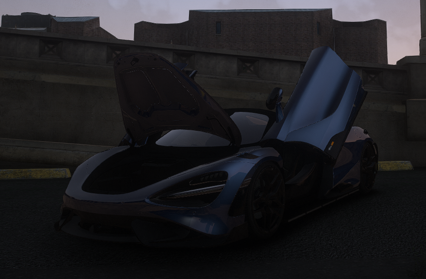 Screenshot of 2019 LEO McLaren 765LT | Lore Friendly | FiveM Ready | HQ Model