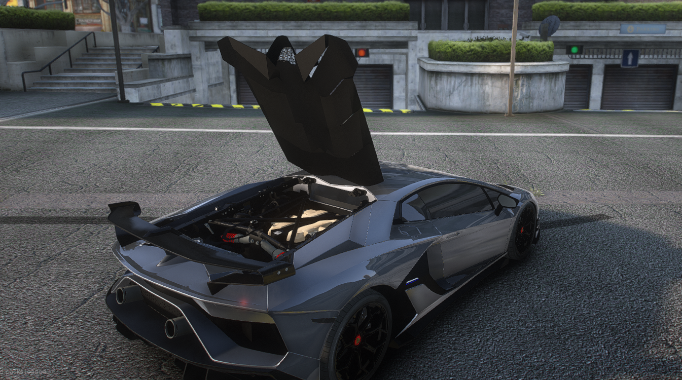 Screenshot of 2019 LEO Lamborghini Aventador SVJ | Lore Friendly | FiveM Ready | HQ Model