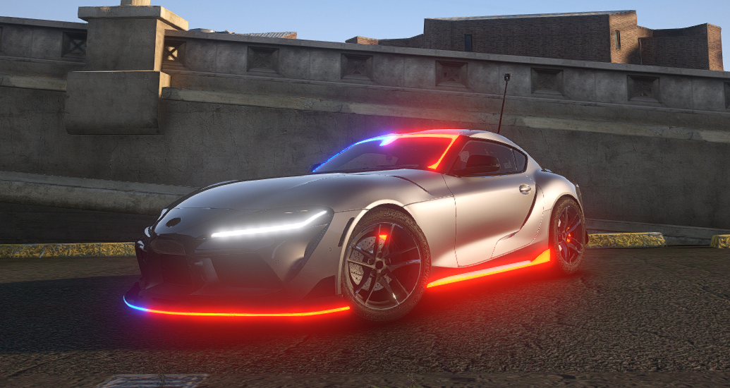 Screenshot of 2020 LEO Toyota Supra MK5 | Lore Friendly | FiveM Ready | HQ Model