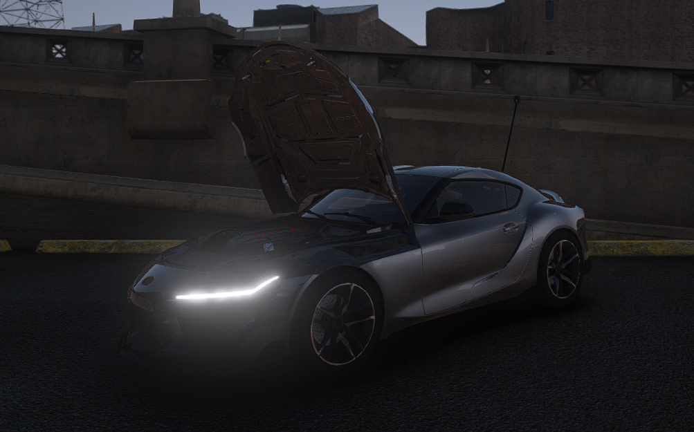 Screenshot of 2020 LEO Toyota Supra MK5 | Lore Friendly | FiveM Ready | HQ Model