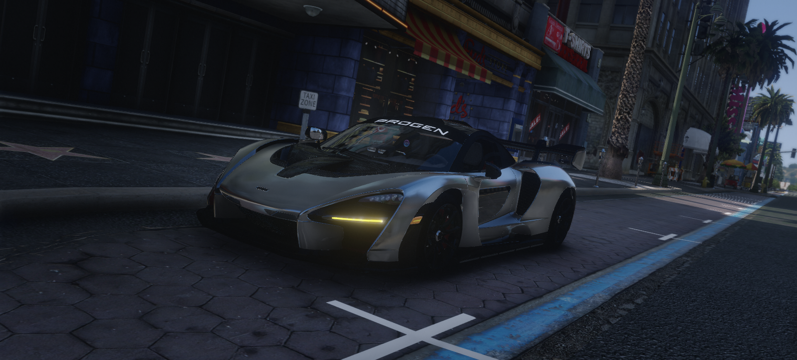 Screenshot of 2019 LEO McLaren Senna | Lore Friendly | FiveM Ready | HQ Model