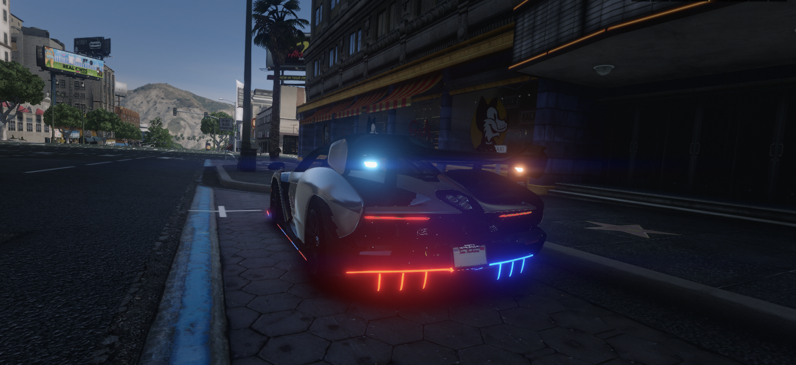 Screenshot of 2019 LEO McLaren Senna | Lore Friendly | FiveM Ready | HQ Model