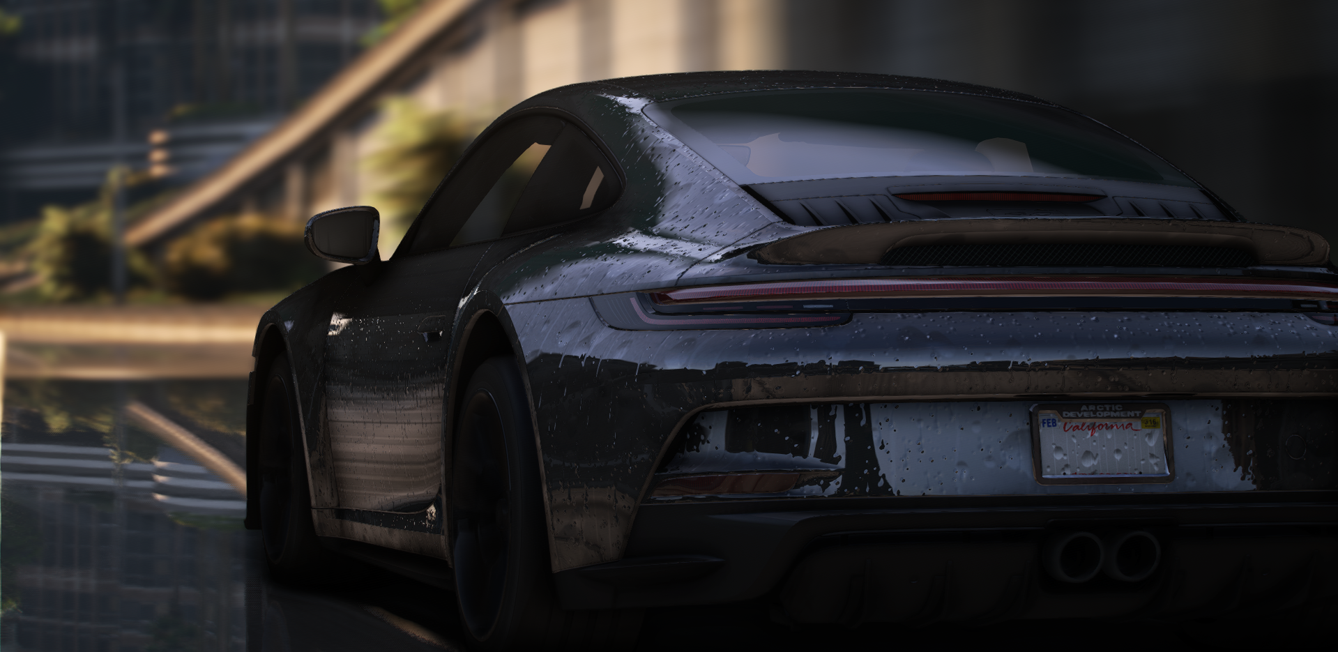 Screenshot of 2021 LEO Porsche GT3 | Lore Friendly | FiveM Ready | HQ Model