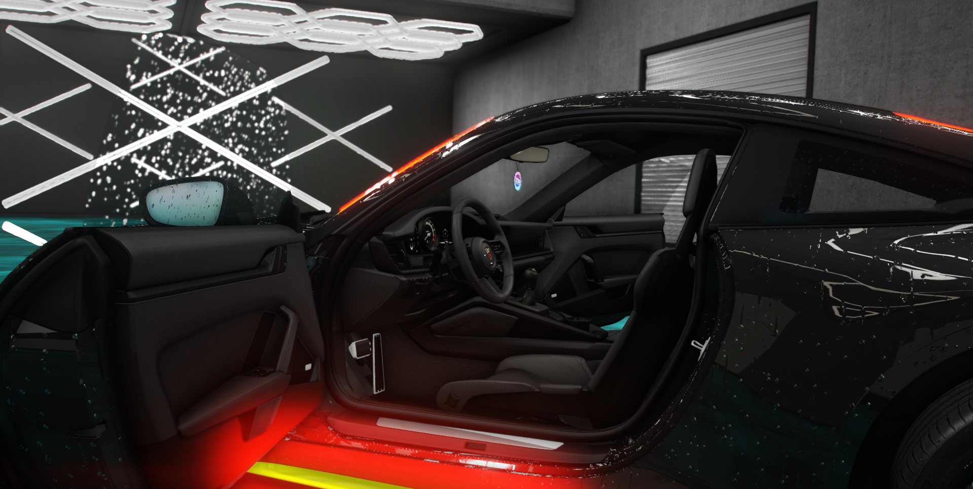 Screenshot of 2021 LEO Porsche GT3 | Lore Friendly | FiveM Ready | HQ Model