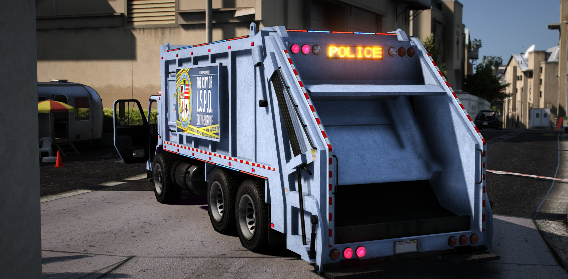 Screenshot of LEO TrashMaster | Lore Friendly | FiveM Ready