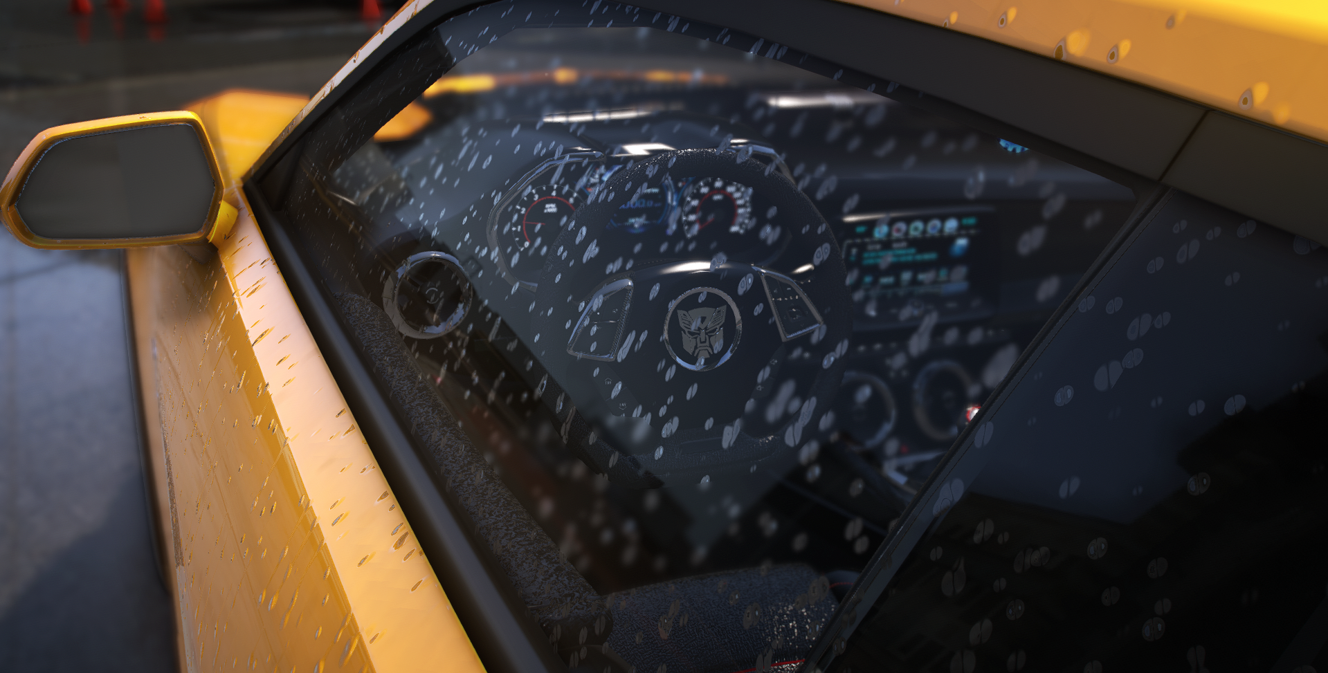 Screenshot of 2021 Chevy Camaro ZL1 | Transformers Bumblebee Based | FiveM | HQ Model