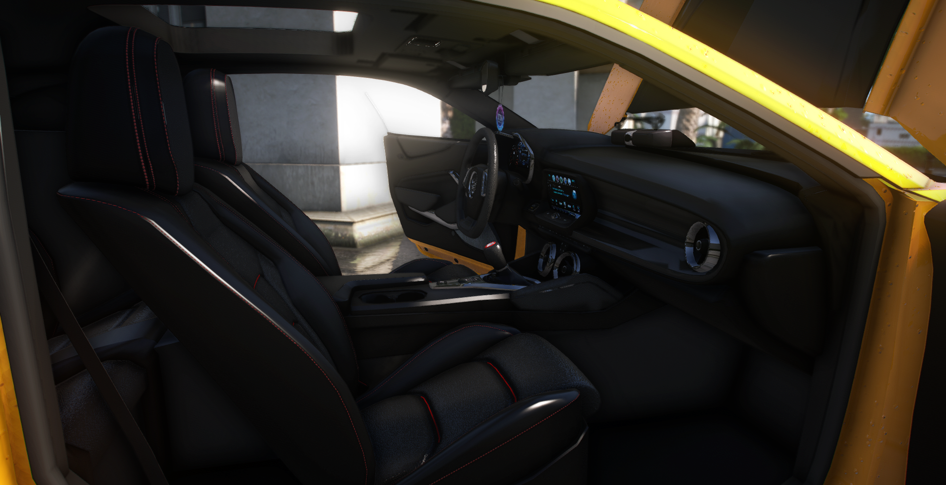 Screenshot of 2021 Chevy Camaro ZL1 | Transformers Bumblebee Based | FiveM | HQ Model