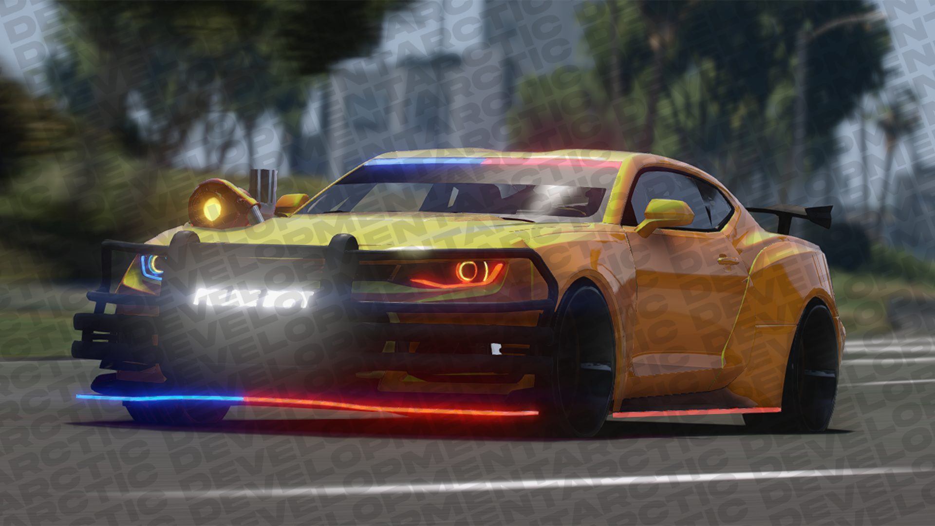 Screenshot of 2018 LEO Chevy Camaro ZL1 | Lore Friendly | FiveM Ready