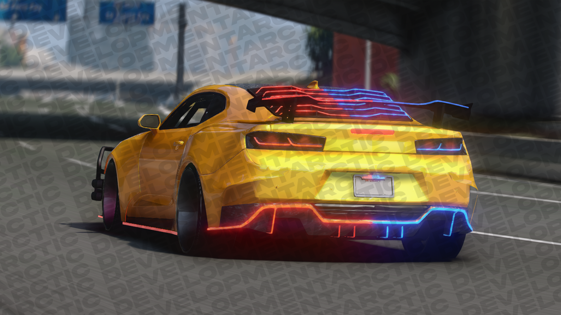 Screenshot of 2018 LEO Chevy Camaro ZL1 | Lore Friendly | FiveM Ready