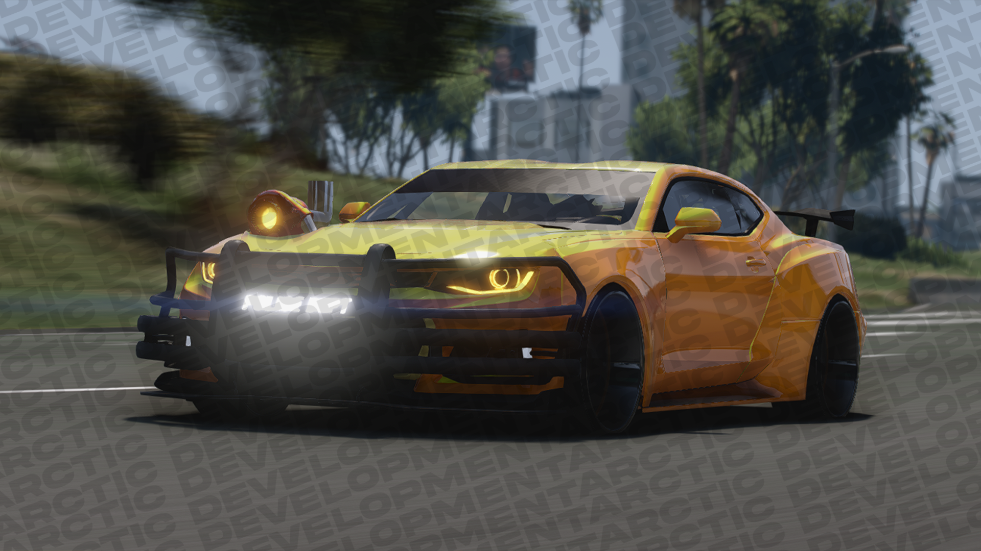 Screenshot of 2018 LEO Chevy Camaro ZL1 | Lore Friendly | FiveM Ready