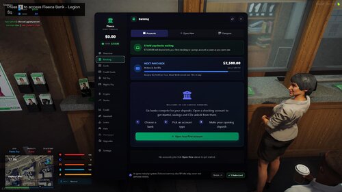 Screenshot of Nightz_Framework | All-in-One RP Economy & Character Framework [obfuscated]